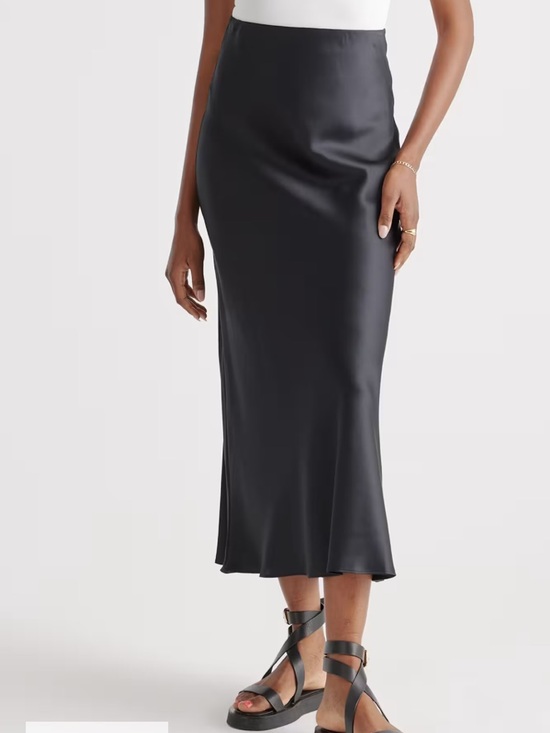 Quince Dresses & Skirts - NWT Quince Black 100% Silk Maxi Skirt